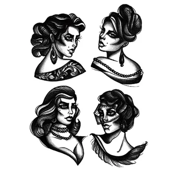 Popular Personality Temporary Stickers Temporary Fake Tattoo Stickers Fake Tattoo Drawing Body Art Fake Water Transfer Sticker
Popular Personality Temporary Stickers Temporary Fake Tattoo Stickers Fake Tattoo Drawing Body Art Fake Water Transfer Sticker