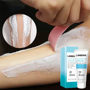 LANBENA Hair Removal Cream Painless Removal Depilation Calming Balm Gentle Effective Epilator Nourishing Repairing Body Care 80g
LANBENA Hair Removal Cream Painless Removal Depilation Calming Balm Gentle Effective Epilator Nourishing Repairing Body Care 80g