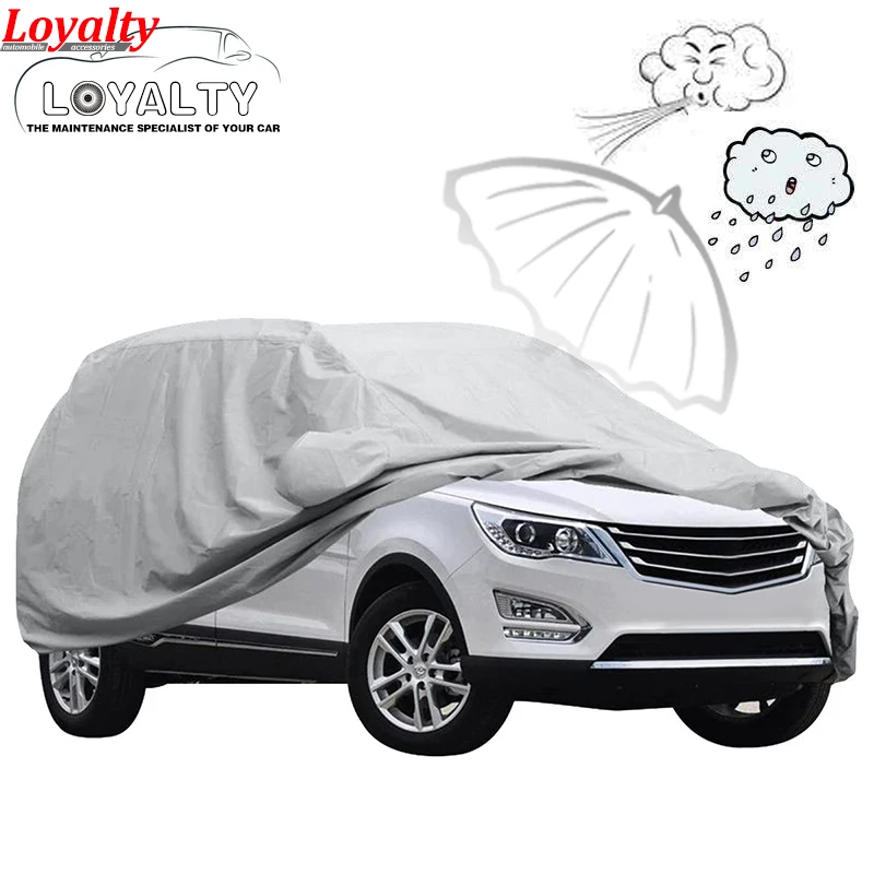 Loyalty Car-Covers for SUV Outdoor Sunscreen Heat Protection Dustproof Anti-UV Scratch-Resistant Universal Car Covers
Loyalty Car-Covers for SUV Outdoor Sunscreen Heat Protection Dustproof Anti-UV Scratch-Resistant Universal Car Covers