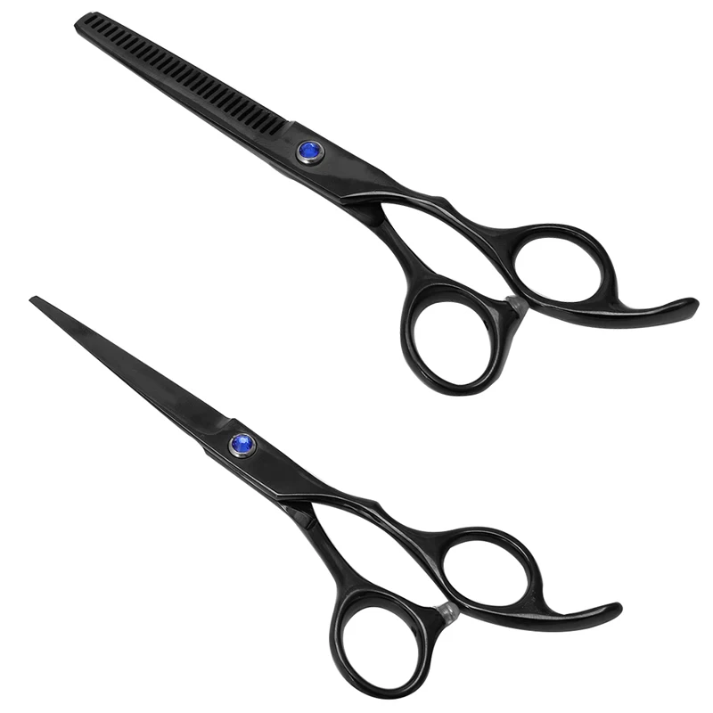 Profession Hair Trimmer 6in Stainless Steel Hairdressing Scissors Salon Shears Dazzling Black
Profession Hair Trimmer 6in Stainless Steel Hairdressing Scissors Salon Shears Dazzling Black
