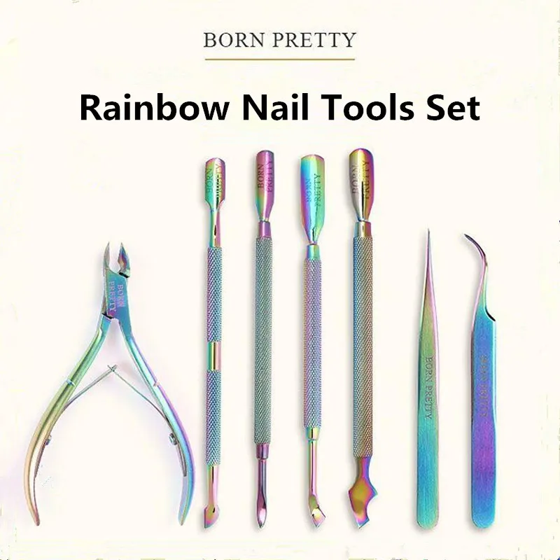 7Pcs BORN PRETTY Rhinestone Cuticle Manicure Set Stainless Steel Tweezer Dead Skin Remover Nail Sticker Picker Nail Art Tools
7Pcs BORN PRETTY Rhinestone Cuticle Manicure Set Stainless Steel Tweezer Dead Skin Remover Nail Sticker Picker Nail Art Tools