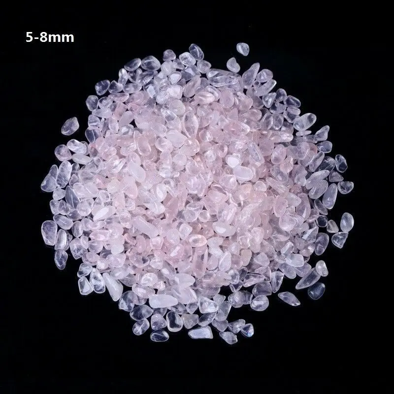 50g Natural Pink Powder Crystal Gravel Rock Rose Quartz Raw Gemstone Mineral Specimen Garden Decoration Energy Stone
50g Natural Pink Powder Crystal Gravel Rock Rose Quartz Raw Gemstone Mineral Specimen Garden Decoration Energy Stone