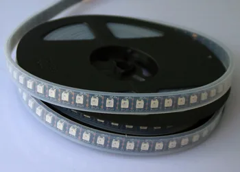addressable 3m 96LEDs/m DC5V SK6812 led pixel strip,waterproof in silicon tube;IP66,with 96pixels/M;BLACK PCB;RGB full color
addressable 3m 96LEDs/m DC5V SK6812 led pixel strip,waterproof in silicon tube;IP66,with 96pixels/M;BLACK PCB;RGB full color