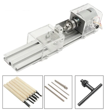 100W Cnc Mini Lathe Machine Tools Diy Woodworking Wood Lathe Milling Machines Grinding Polishing Beads Drill Rotary Tool Set K
100W Cnc Mini Lathe Machine Tools Diy Woodworking Wood Lathe Milling Machines Grinding Polishing Beads Drill Rotary Tool Set K