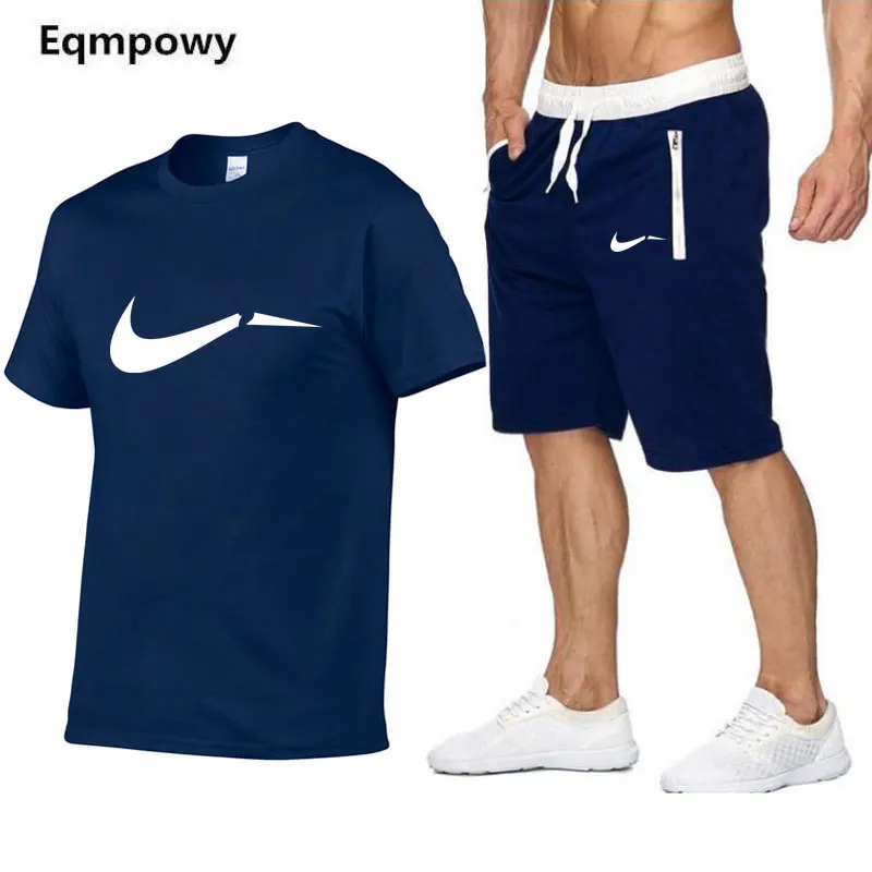 Summer offer Men's Sets T-shirts + Shorts Two Pieces Sports Tracksuits Male 2019 casual T-shirt Gyms fitness motion pants men
Summer offer Men's Sets T-shirts + Shorts Two Pieces Sports Tracksuits Male 2019 casual T-shirt Gyms fitness motion pants men