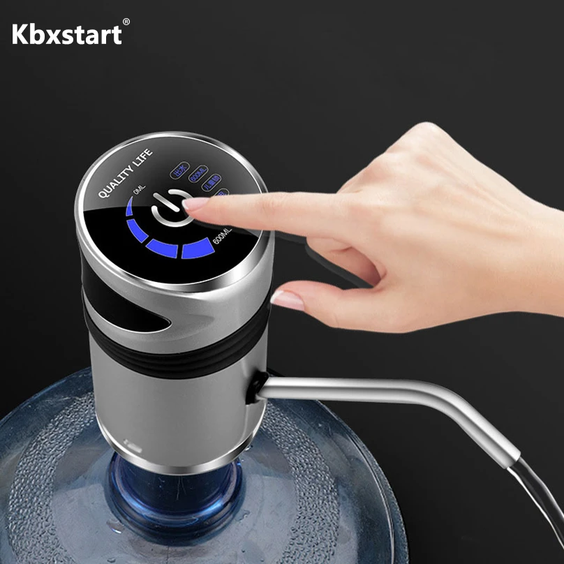 Electric USB Charged Water Dispenser Pump 0.6L Fixed Water Quantity Pump With Children Lock Suit for 5L 10L 15L Drinking Bottles
Electric USB Charged Water Dispenser Pump 0.6L Fixed Water Quantity Pump With Children Lock Suit for 5L 10L 15L Drinking Bottles