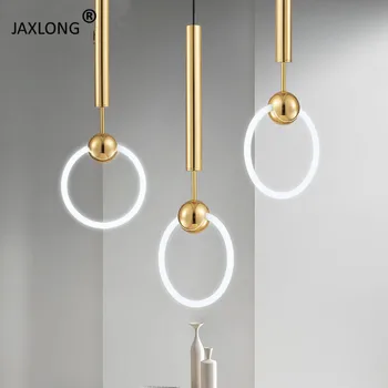 Nordic LED Ring Pendant Lights Loft Lights & Lighting Bedroom Bedside Modern Home Decor Hanging Lamp Living Room Pendant Lamp
Nordic LED Ring Pendant Lights Loft Lights & Lighting Bedroom Bedside Modern Home Decor Hanging Lamp Living Room Pendant Lamp