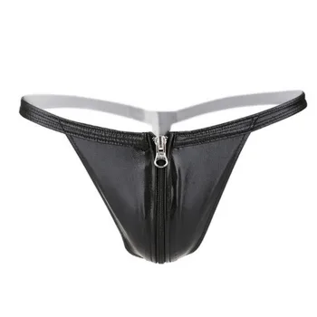 Zipper T-back Sexy G Strings Panties For Couples Erotic Lingerie For Women Men Black Leather Briefs Sexy Underwear Mini Thongs
Zipper T-back Sexy G Strings Panties For Couples Erotic Lingerie For Women Men Black Leather Briefs Sexy Underwear Mini Thongs