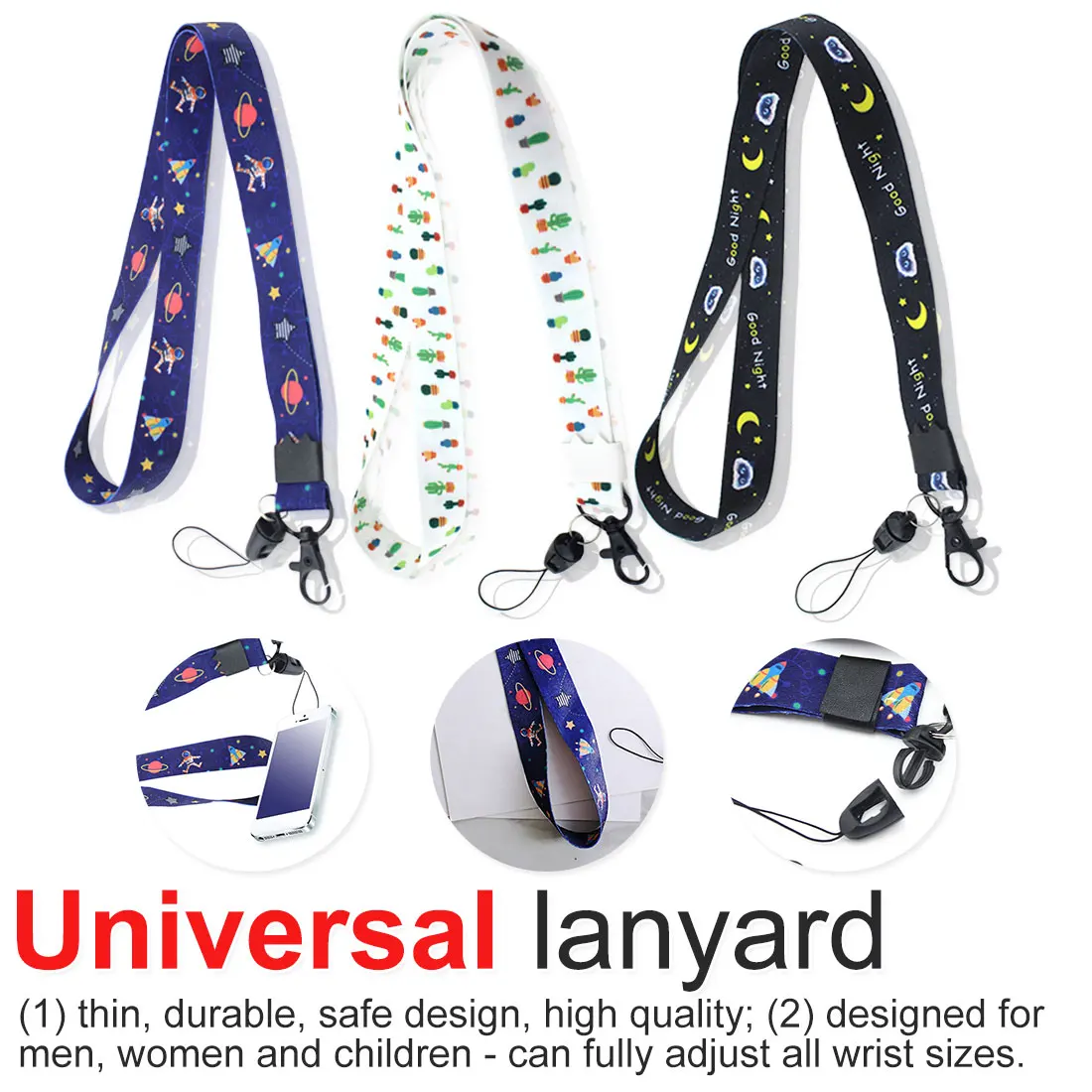 DIY Hang Rope Cartoon Cute Lanyard For Keys Lanyard For MP3 USB Flash Drives Keys Keychains ID Name Tag or phone
DIY Hang Rope Cartoon Cute Lanyard For Keys Lanyard For MP3 USB Flash Drives Keys Keychains ID Name Tag or phone