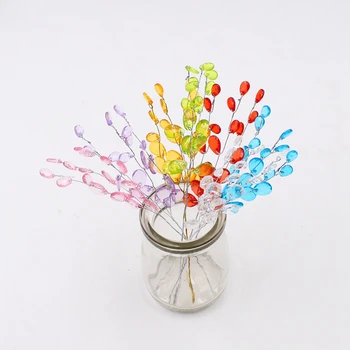 10pcs Artificial Water Drop Acrylic Flower Stem Crystal Handmade Wedding Christmas Decoration DIY Wreath Sheep Handicraft Flower
10pcs Artificial Water Drop Acrylic Flower Stem Crystal Handmade Wedding Christmas Decoration DIY Wreath Sheep Handicraft Flower
