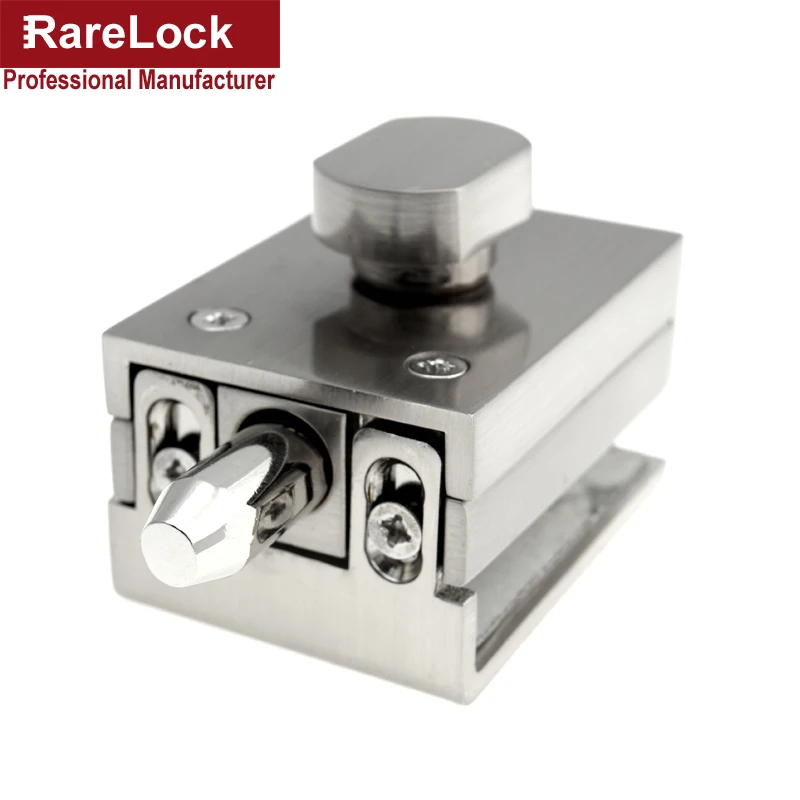 Image Rarelock Christmas Supplies Glass Sliding Door Latch for Women Dress Bag Store Door Office DIY i