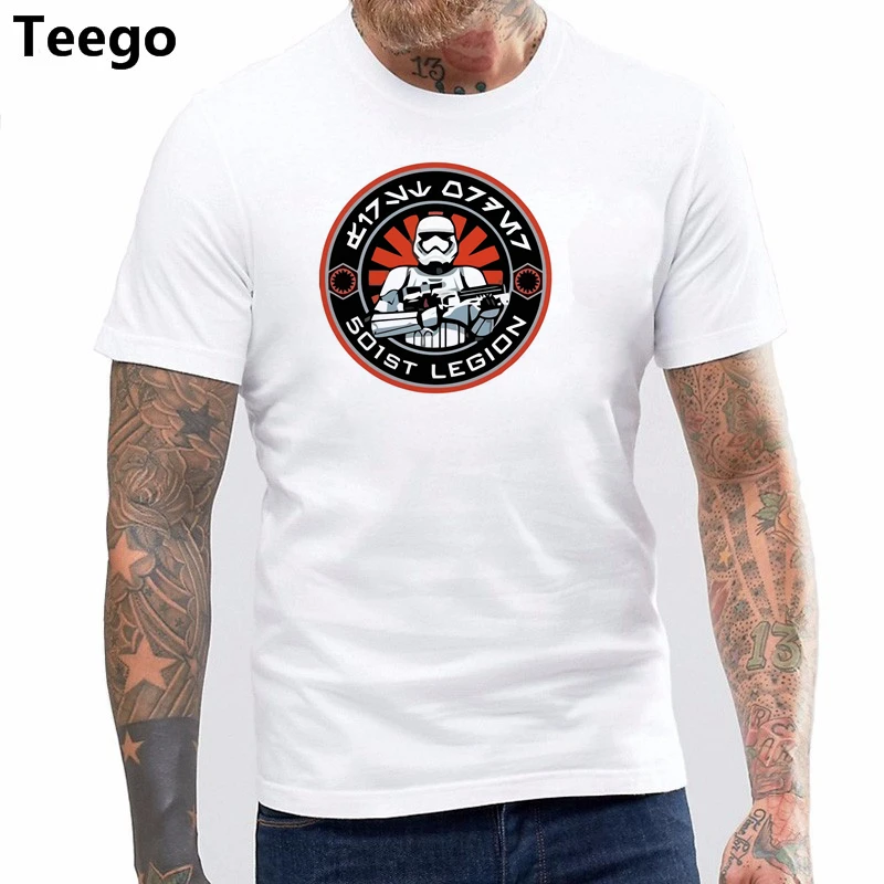 Fashion casual streetwear 501st Legion T Shirt Star Wars Stormtrooper Print Summer Tops Tees ringer Tee
Fashion casual streetwear 501st Legion T Shirt Star Wars Stormtrooper Print Summer Tops Tees ringer Tee