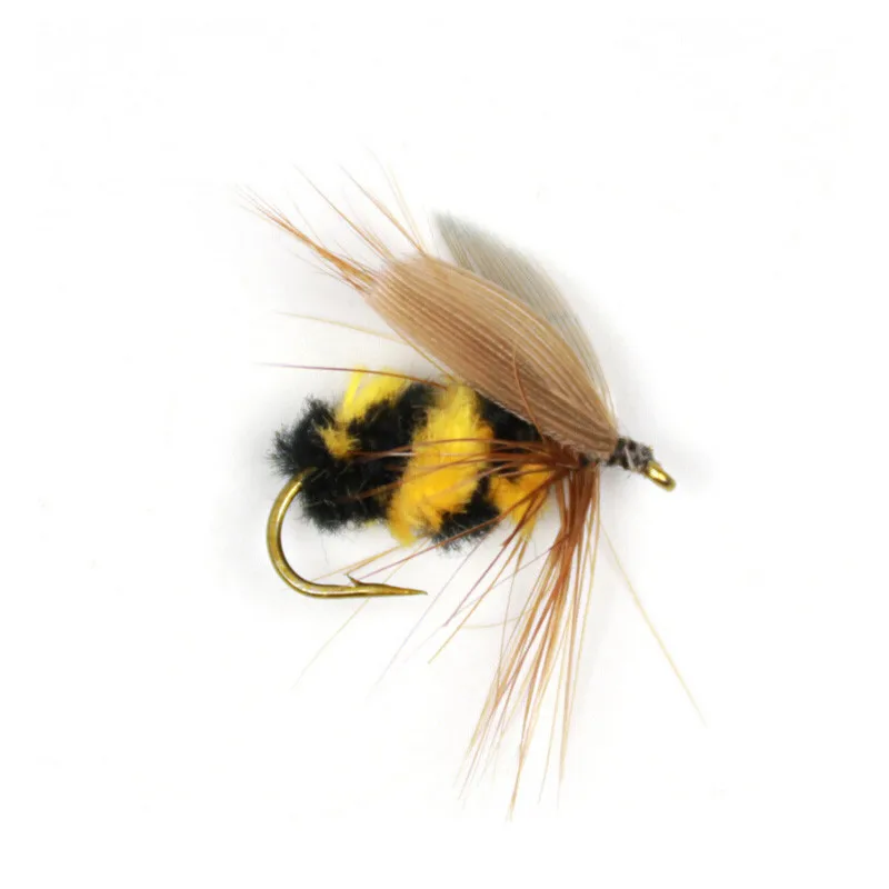 10pcs #10 Artificial Insect Bait Bumble Bee Fly Trout Fishing Lures For Outdoor Fishing
10pcs #10 Artificial Insect Bait Bumble Bee Fly Trout Fishing Lures For Outdoor Fishing