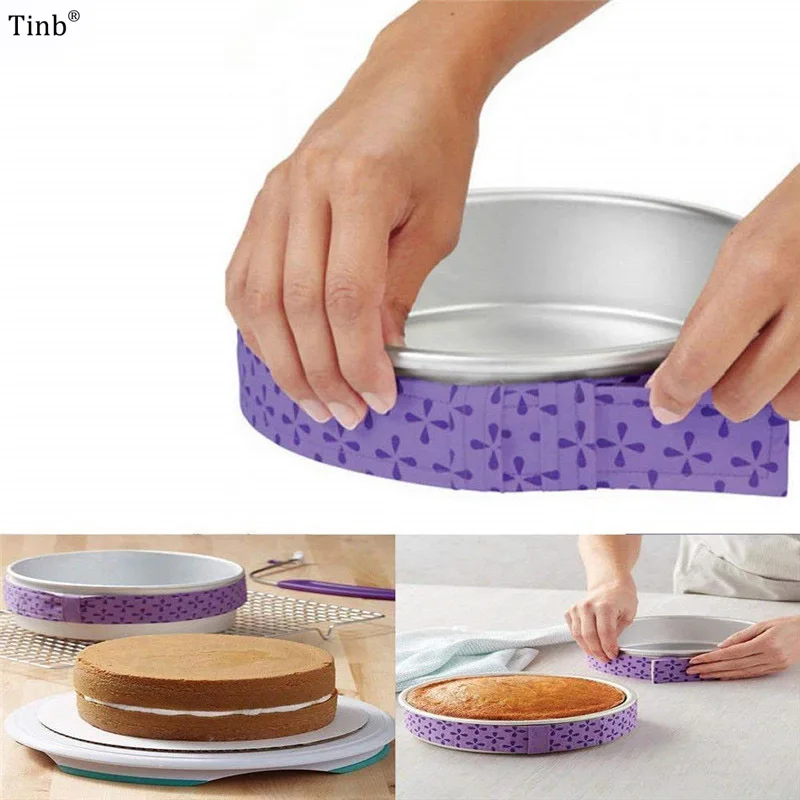 Bake Even Cake Pan Strips Belt Bake Moist Level Cakes Baking Tool Moisture Keeping Sheet Tool Cake Decorating Tool pastry tools
Bake Even Cake Pan Strips Belt Bake Moist Level Cakes Baking Tool Moisture Keeping Sheet Tool Cake Decorating Tool pastry tools