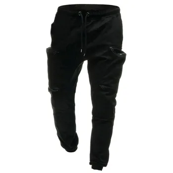 Jumpsuit sweatpants Men's Drawstring Classic Joggers Pants Zipper Pockets Sweat sweat Pants c0313
Jumpsuit sweatpants Men's Drawstring Classic Joggers Pants Zipper Pockets Sweat sweat Pants c0313
