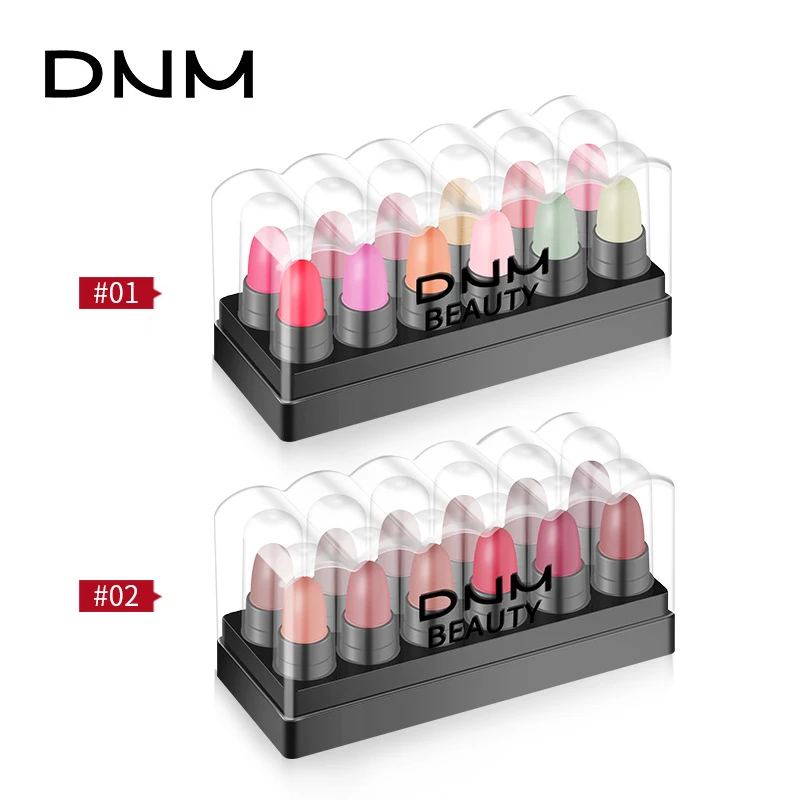 DNM Cute Waterproof Kit Cute Satin Lipstick Shimmer 12pcs/Set Long Lasting Velvet Matte Mini Lip Set Gold Jelly Lip Gloss Batom
DNM Cute Waterproof Kit Cute Satin Lipstick Shimmer 12pcs/Set Long Lasting Velvet Matte Mini Lip Set Gold Jelly Lip Gloss Batom