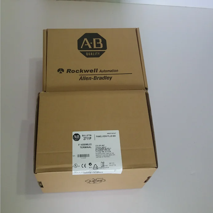 New or Used Allen-Bradley 5.7 inch PanelView Plus 600 2711P-T6C20D Touchpad HMI Panel
New or Used Allen-Bradley 5.7 inch PanelView Plus 600 2711P-T6C20D Touchpad HMI Panel