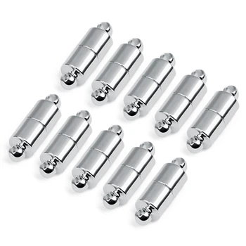 Free Shipping 10pcs/lot Rhodium Color Column Strong Magnet Clasps Ending Caps Bracelet Connectors for DIY Bracelet Findings DIY
Free Shipping 10pcs/lot Rhodium Color Column Strong Magnet Clasps Ending Caps Bracelet Connectors for DIY Bracelet Findings DIY