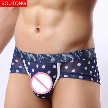 Soutong Low Waist Slips Homme Sexy Men'S Briefs Calzoncillos Hombre Cuecas Sous Vetement Homme Polyester Net Yarn Breathable
Soutong Low Waist Slips Homme Sexy Men'S Briefs Calzoncillos Hombre Cuecas Sous Vetement Homme Polyester Net Yarn Breathable
