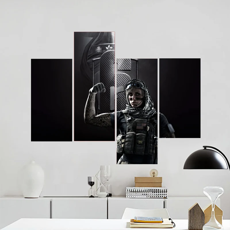 Rainbow Six Siege Canvas Print Home Accessories Decorative Painting Printing Process Poster Video Games Wallpaper Painting 10-13
Rainbow Six Siege Canvas Print Home Accessories Decorative Painting Printing Process Poster Video Games Wallpaper Painting 10-13