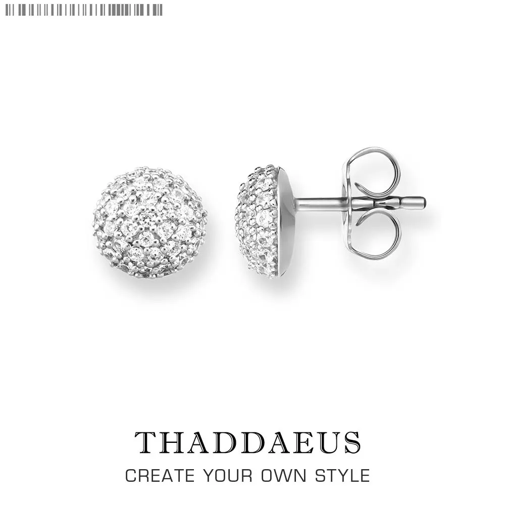Stud Earrings White Pave,Thomas Style Glam Fashion Good Jewerly For Women,2017 Ts Gift In 925 Sterling Silver,Super Deal
Stud Earrings White Pave,Thomas Style Glam Fashion Good Jewerly For Women,2017 Ts Gift In 925 Sterling Silver,Super Deal