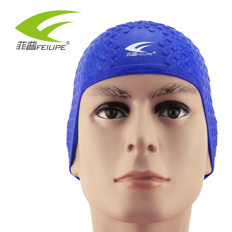 Water Cap Silicone Swimming Cap Elastic Waterproof Long Hair Water Sport Bathing For Swimming Pool Protect Ears for Men Women
Water Cap Silicone Swimming Cap Elastic Waterproof Long Hair Water Sport Bathing For Swimming Pool Protect Ears for Men Women