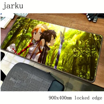 Sword Art Online pad mouse computador gamer mause pad 90x40cM padmouse Customized mousepad ergonomic gadget office desk mats
Sword Art Online pad mouse computador gamer mause pad 90x40cM padmouse Customized mousepad ergonomic gadget office desk mats
