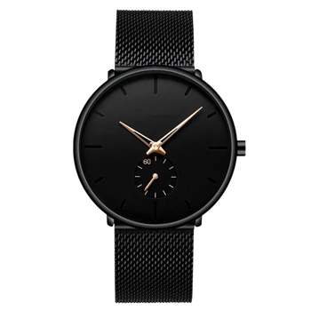 Waterproof Men Quartz Watch Stainless Steel Independent Second Hand Dial sweat proof Wristwatches best birthday gift
Waterproof Men Quartz Watch Stainless Steel Independent Second Hand Dial sweat proof Wristwatches best birthday gift