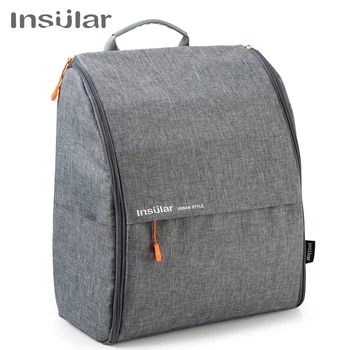 INSULAR Fashion Baby Diaper Bag Bolsa Mochila Maternidade Large Capacity Nappy Mummy Travel Maternity Bag for Stroller Organizer 
INSULAR Fashion Baby Diaper Bag Bolsa Mochila Maternidade Large Capacity Nappy Mummy Travel Maternity Bag for Stroller Organizer