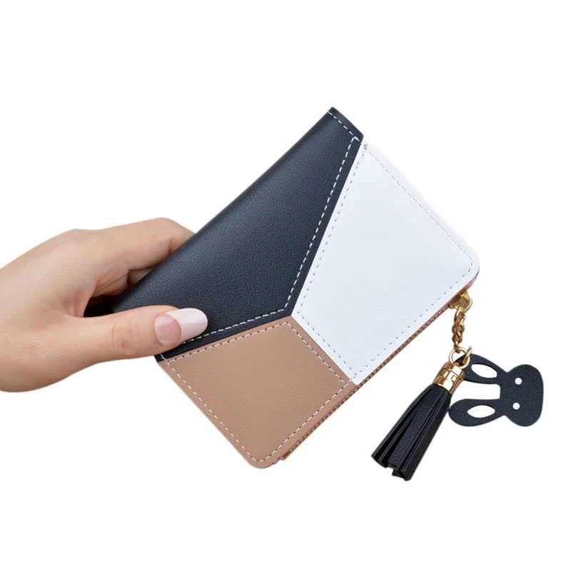MoneRffi 2019 New Wallet Short Women Wallets Zipper Purse Patchwork Panelled Wallets Trendy Coin Purse Card Holder Leather
MoneRffi 2019 New Wallet Short Women Wallets Zipper Purse Patchwork Panelled Wallets Trendy Coin Purse Card Holder Leather