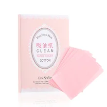 100 Buah/Bungkus Tisu Kertas Teh Hijau Bau Makeup Pembersih Minyak Menyerap Wajah Kertas Menyerap Noda Wajah Pembersih Wajah Alat(China)