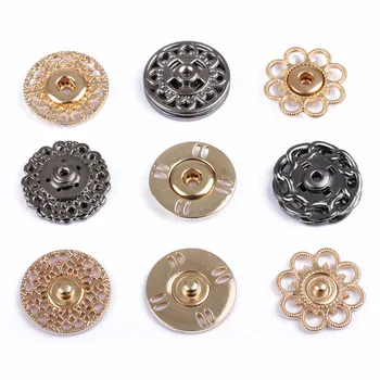 DIY Apparel Sewing Buttons Plating Metal Clasp Invisible Coat Sweater Snap Button 100pc/lot
DIY Apparel Sewing Buttons Plating Metal Clasp Invisible Coat Sweater Snap Button 100pc/lot
