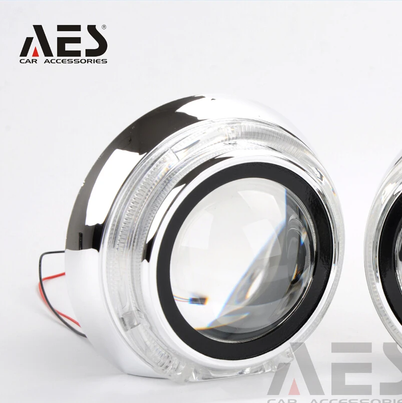 Best Selling LED Shroud AES 12V 2PCS LED Integrated Angel Eyes Shroud For 3 Inch Projector Lens WST Kioto LED Q5 King Kong Q5
Best Selling LED Shroud AES 12V 2PCS LED Integrated Angel Eyes Shroud For 3 Inch Projector Lens WST Kioto LED Q5 King Kong Q5
