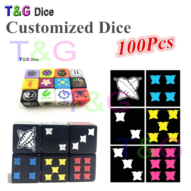 T&G 16mm Customized D6 Dice for Personalized Logo!Customize High Quality Dice/Die,Printed,Engraved Logo Specially Board Game
T&G 16mm Customized D6 Dice for Personalized Logo!Customize High Quality Dice/Die,Printed,Engraved Logo Specially Board Game