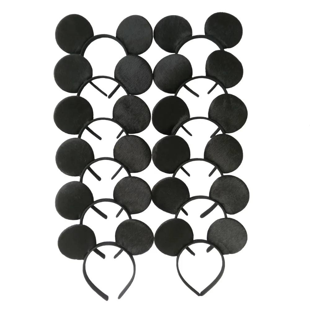 Set of 12 Hair Accessories Minnie/Mickey Ears Solid Black Headband Boys and Girls Headwear Birthday Party Celebration Event
Set of 12 Hair Accessories Minnie/Mickey Ears Solid Black Headband Boys and Girls Headwear Birthday Party Celebration Event