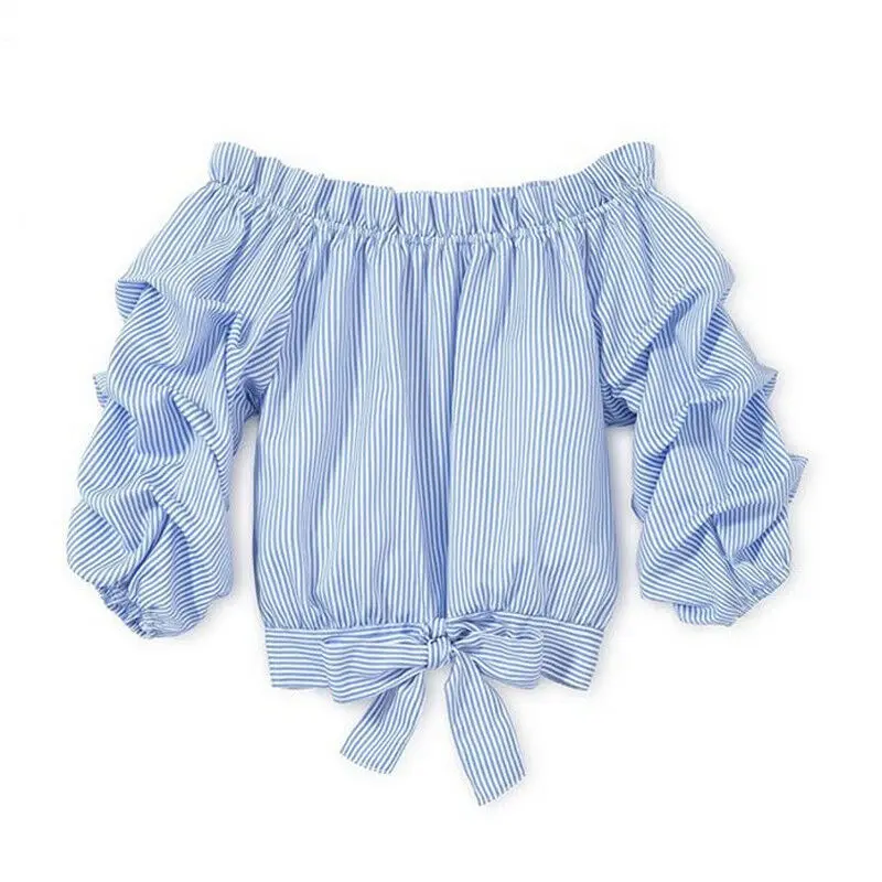 Kids Girl Clothes Off Shoulder Stripe Shirt Tops Baby Girls Long Sleeve Tops Blouse Summer Autumn 3-11Y
Kids Girl Clothes Off Shoulder Stripe Shirt Tops Baby Girls Long Sleeve Tops Blouse Summer Autumn 3-11Y