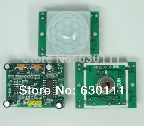 Free Shipping HC-SR501 Adjust Infrared IR Pyroelectric Infrared PIR module Motion Sensor Detector Module
Free Shipping HC-SR501 Adjust Infrared IR Pyroelectric Infrared PIR module Motion Sensor Detector Module