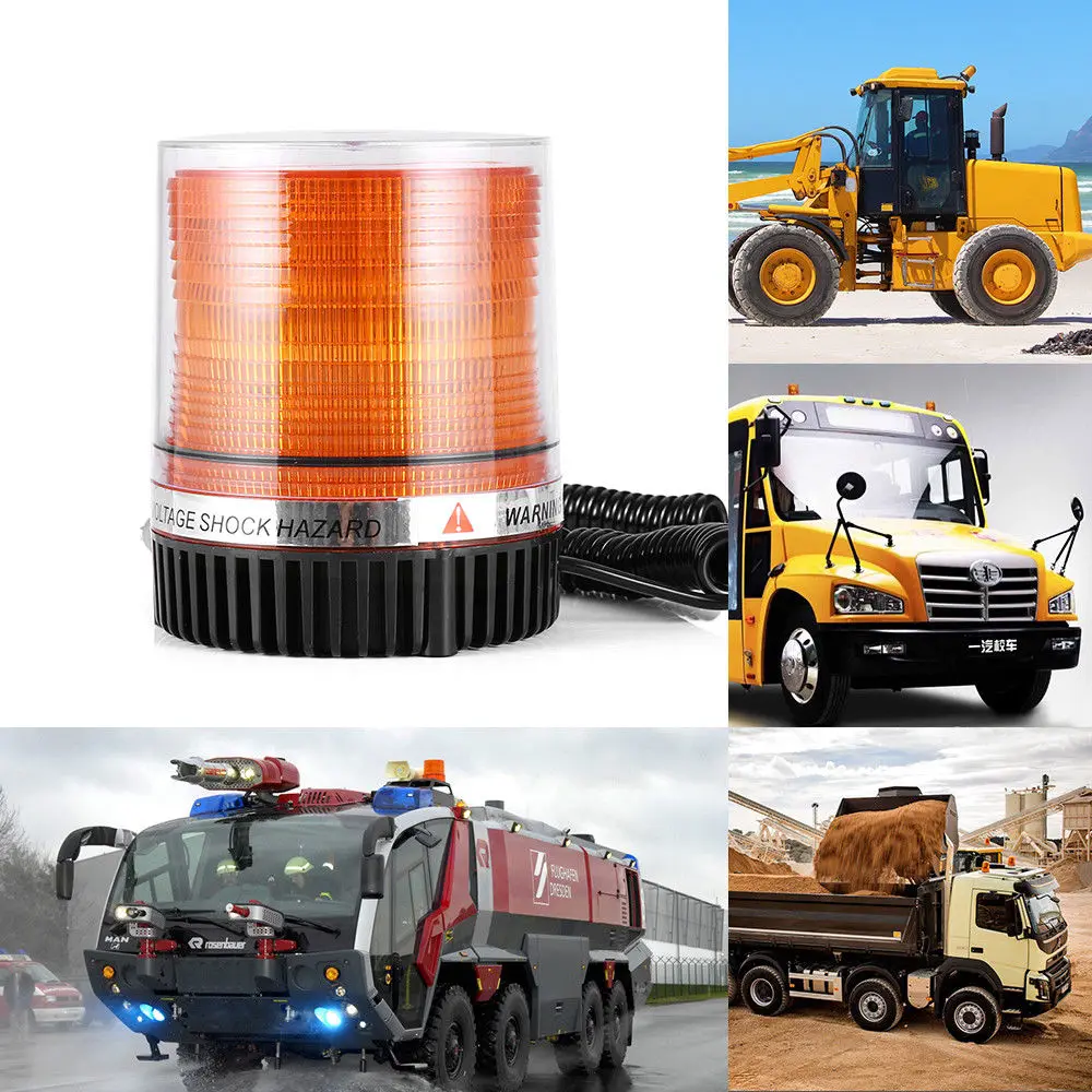 Rooftop LED Round Rotating Beacon Emergency Flash Strobe Warning Hazard Light Amber Magnetic Mounted 12V 24V For Truck Boat Car
Rooftop LED Round Rotating Beacon Emergency Flash Strobe Warning Hazard Light Amber Magnetic Mounted 12V 24V For Truck Boat Car
