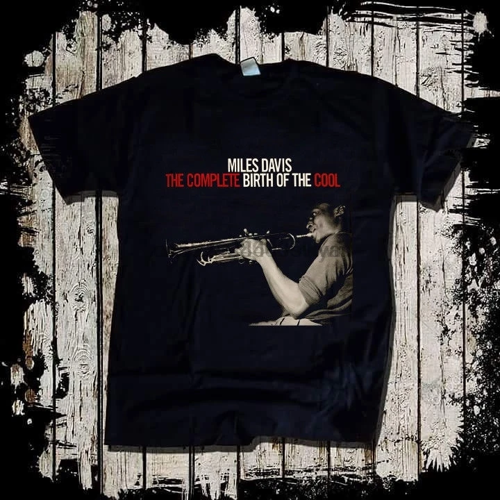 RARE MILES DAVIS - THE COMPLETE BIRTH OF THE COOL - T shirt TOP USAsz