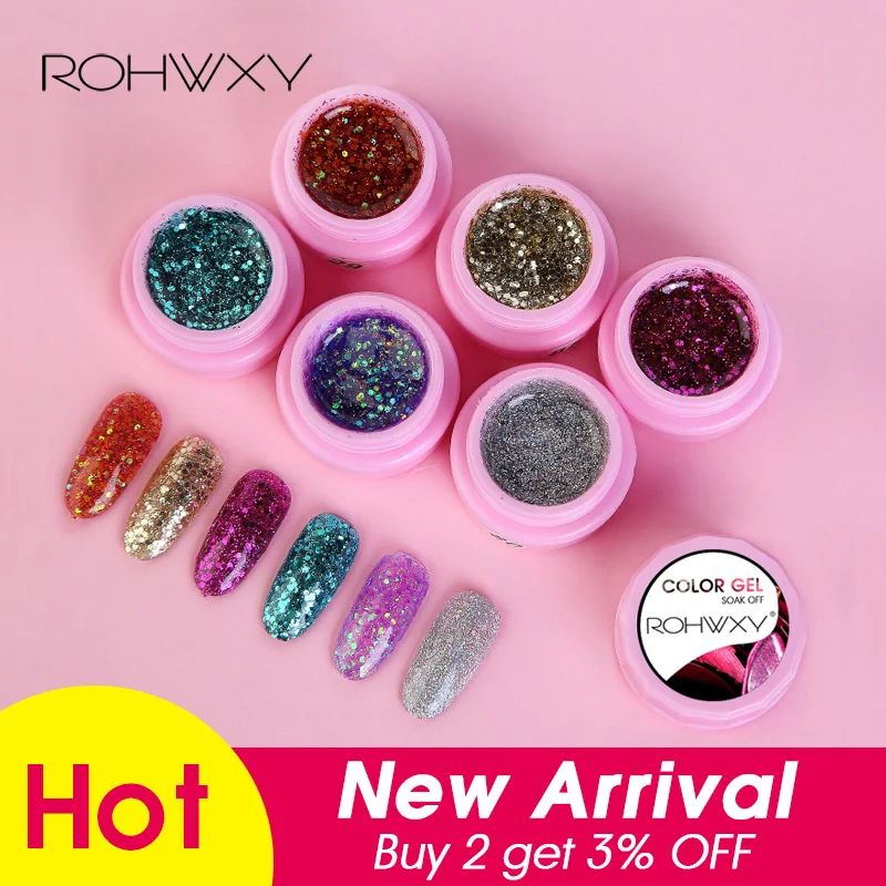 ROHWXY 1 Box Nail Gel Polish Manicure 100 Colors UV Gel Lacquer For Nail Art Design Soak Off Gel Varnish Top And Base Coat
ROHWXY 1 Box Nail Gel Polish Manicure 100 Colors UV Gel Lacquer For Nail Art Design Soak Off Gel Varnish Top And Base Coat
