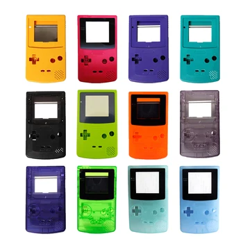 High quality 13 Colors Housing Shell replacement Parts Cover for GBC Case Pack for Gameboy Color Shell
High quality 13 Colors Housing Shell replacement Parts Cover for GBC Case Pack for Gameboy Color Shell