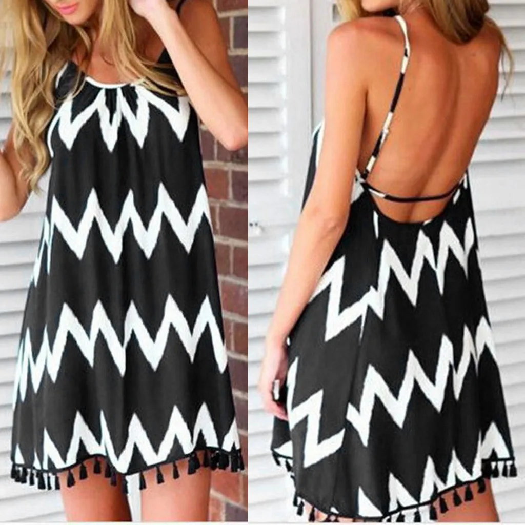 SAGACE Striped Polyester Dresses Summer Women Sleeveless Bohemian Style Beach Sundress Sexy V Neck Button Dress Dropship5135
SAGACE Striped Polyester Dresses Summer Women Sleeveless Bohemian Style Beach Sundress Sexy V Neck Button Dress Dropship5135