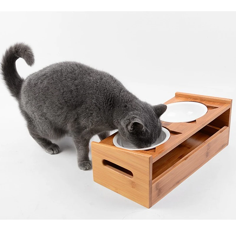 New Fashion Pet Double Dog Bowl Bamboo Ceramic Cat Bowl Dog Food Bowl Feeding Feeder Water Bowl for Dogs Storage Room Pet Shop
New Fashion Pet Double Dog Bowl Bamboo Ceramic Cat Bowl Dog Food Bowl Feeding Feeder Water Bowl for Dogs Storage Room Pet Shop