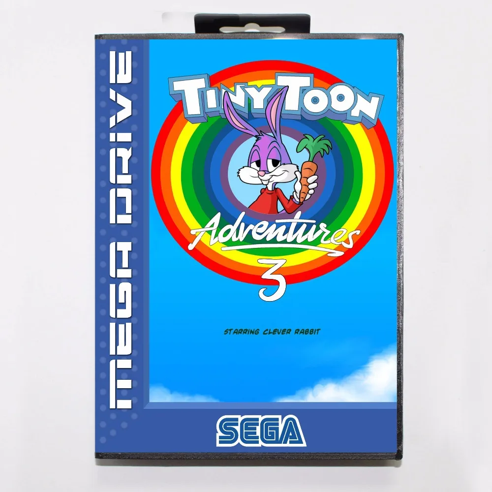 Tiny Toon Adventures 3 16 bit MD Game Card With Retail Box For Sega Mega Drive For Genesis
Tiny Toon Adventures 3 16 bit MD Game Card With Retail Box For Sega Mega Drive For Genesis