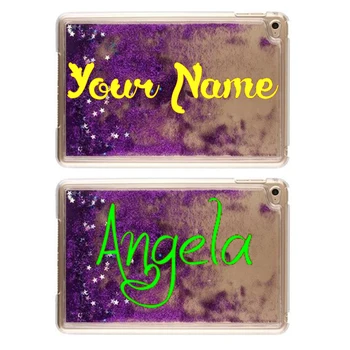 Glitter case customized for i-pad mini 4 personalized hard liquid quicksand name case DIY for i-pad air 2
Glitter case customized for i-pad mini 4 personalized hard liquid quicksand name case DIY for i-pad air 2