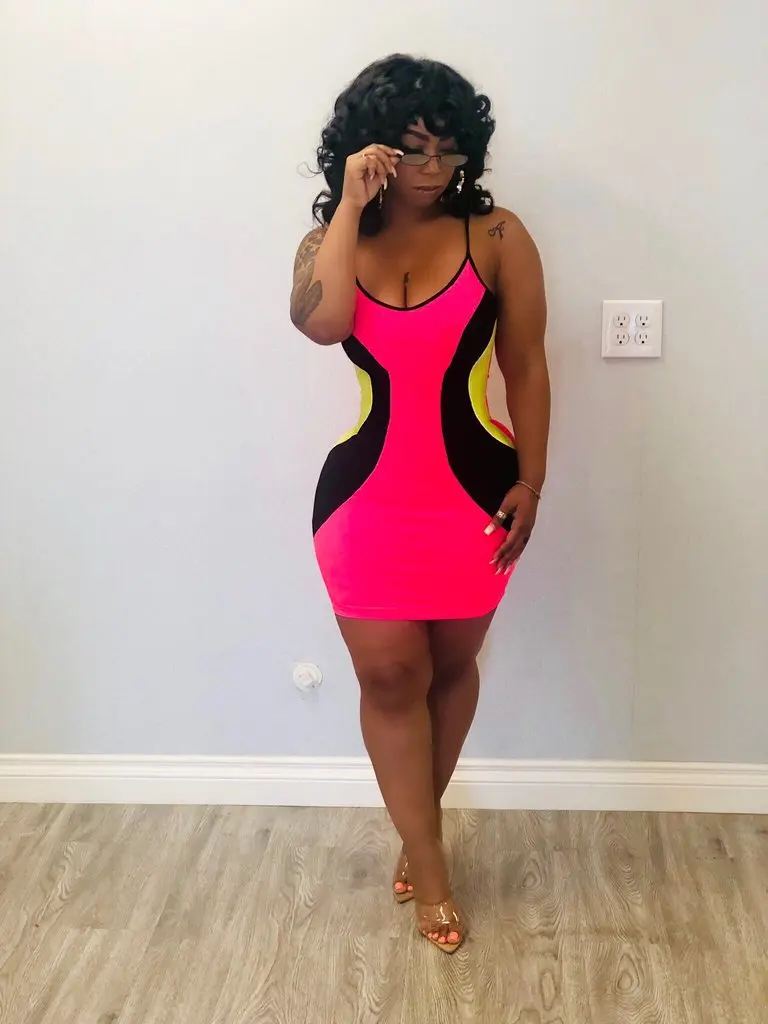 2019 new women summer spaghetti strap patchwork above knee mini midi dress night club party sexy dresses vestidos GLY204
2019 new women summer spaghetti strap patchwork above knee mini midi dress night club party sexy dresses vestidos GLY204