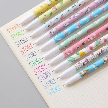 10 pcs Cute unicorn flamingo color gel pen set 0.5mm ballpoint Cartoon Stationery Office accessories school supplies DB450
10 pcs Cute unicorn flamingo color gel pen set 0.5mm ballpoint Cartoon Stationery Office accessories school supplies DB450