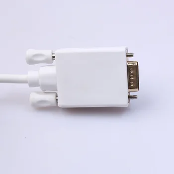 250pcs/lot*Thunderbolt Mini Display port to vga MINI DP TO VGA Male MFI Cable Adapter For Macbook Pro 15 13" iMac 1.8M 6ft
250pcs/lot*Thunderbolt Mini Display port to vga MINI DP TO VGA Male MFI Cable Adapter For Macbook Pro 15 13" iMac 1.8M 6ft