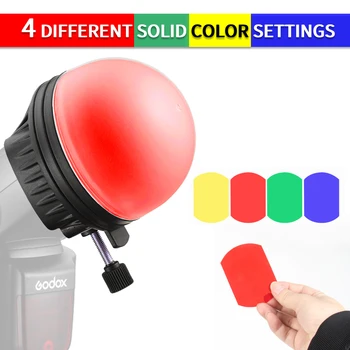 TRIOPO MagDome Color Filter Reflector Honeycomb Diffuser Ball Photo Accessories Kits For GODOX YONGNUO Flash Replace AK-R1 S-R1
TRIOPO MagDome Color Filter Reflector Honeycomb Diffuser Ball Photo Accessories Kits For GODOX YONGNUO Flash Replace AK-R1 S-R1