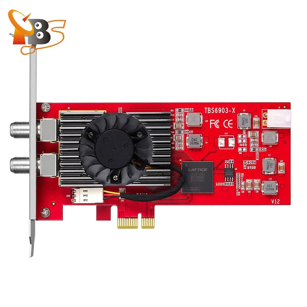 TBS6903X Professional DVB-S2X tuner PCIe Card Supports CCM, ACM, VCM, Multi Input Stream, Generic stream mode
TBS6903X Professional DVB-S2X tuner PCIe Card Supports CCM, ACM, VCM, Multi Input Stream, Generic stream mode